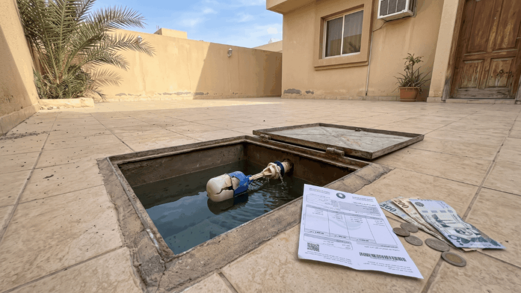 أخطر تسريب صامت في الدمام كيف تسرق عوامة الخزان الأرضي جيبك دون أن تظهر نقطة رطوبة واحدة