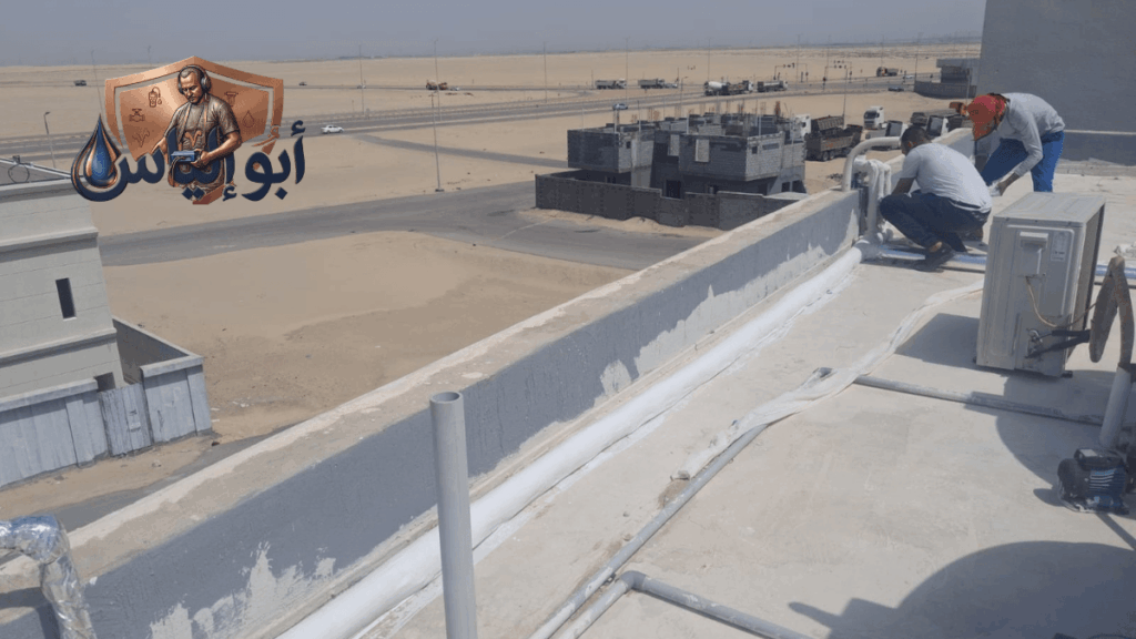 تغليف مواسير السباكة بالصوف الصخري