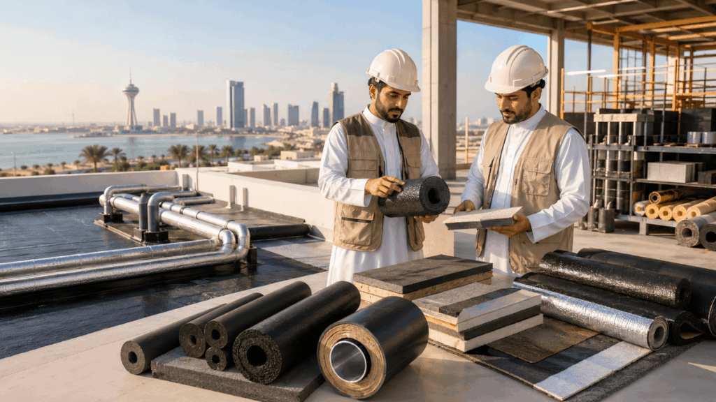 خامات عزل المواسير والأسطح المطابقة لمواصفات SASO وعلامة الجودة السعودية بالدمام